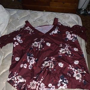 xl burgundy shirt